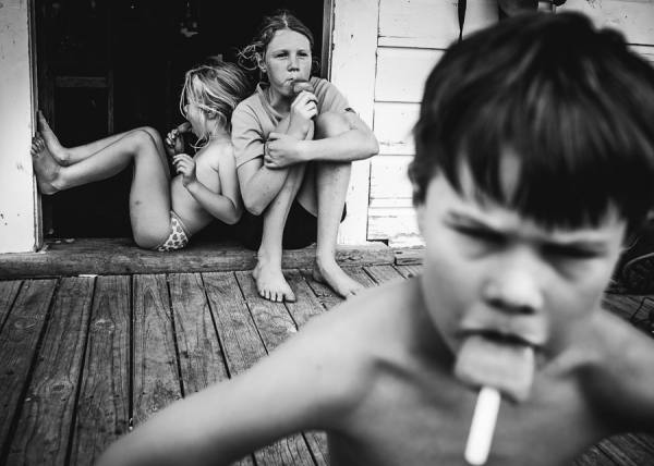 Photograph Niki Boon Iceblocks on One Eyeland