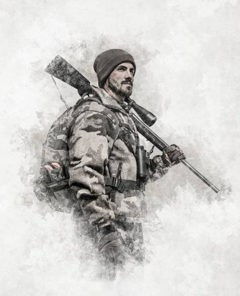 Photograph Andy Mahr Aguila Hunting on One Eyeland