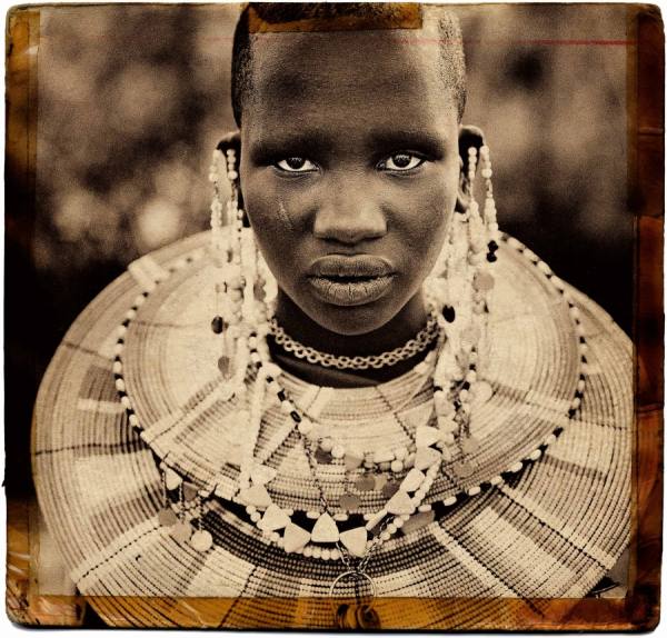 Photograph Antti Viitala Maasai Portrait on One Eyeland