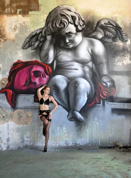 Photograph Spyros Mouzakitis Black Angel on One Eyeland