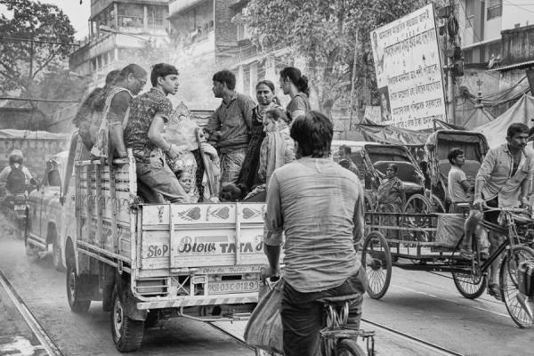 Photograph Arnab Ghosh Busy Street on One Eyeland