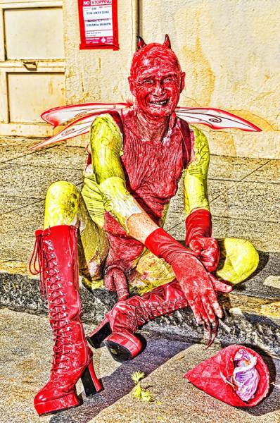 Photograph Mitchell Funk Folsom Street Fair Sf 2 on One Eyeland