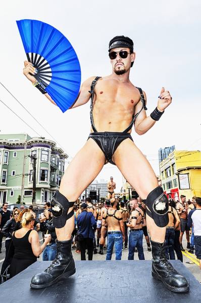 Photograph Mitchell Funk Folsom Street Fair Sf 21 on One Eyeland