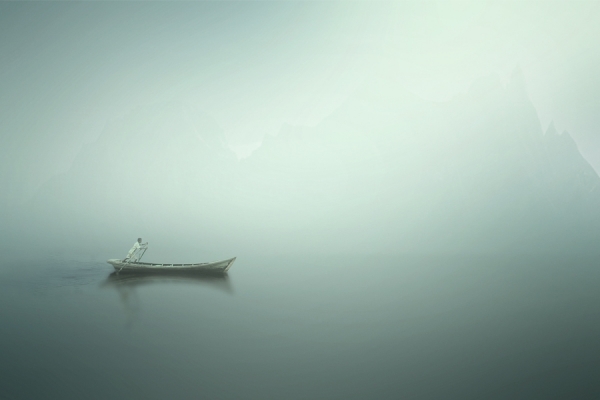 Photograph Pink Sword Across The River on One Eyeland