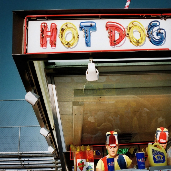 Photograph Jim Hughes Americana Dog On A Stick on One Eyeland