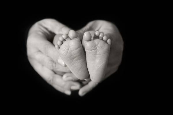Photograph Michele Taras Baby Feet on One Eyeland