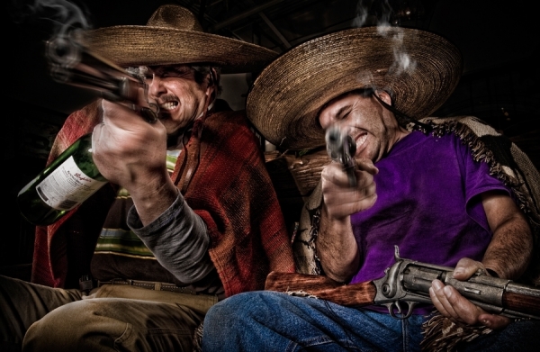 Photograph John Harris Banditos on One Eyeland