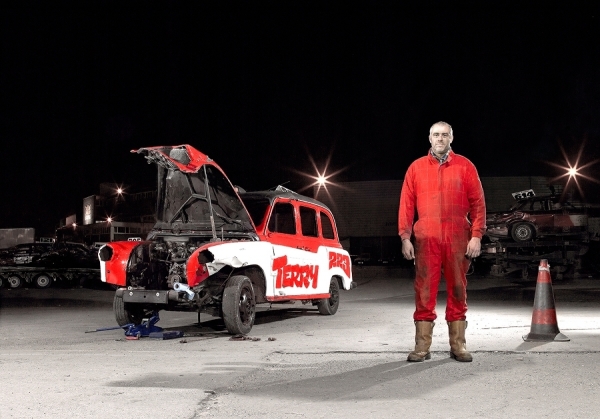 Photograph Matthew Farrant Banger Racer on One Eyeland