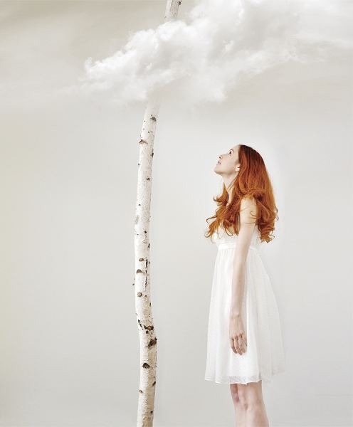 Photograph Ann Cutting Cloudy Day on One Eyeland