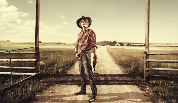 Photograph Ashot Gevorkyan Cowboy on One Eyeland