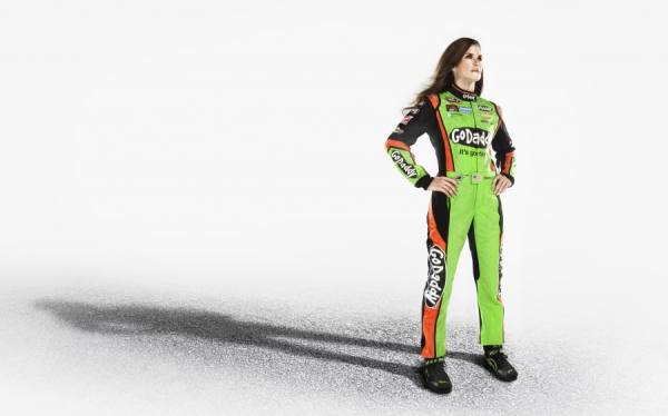 Photograph Blair Bunting Danica Patrick on One Eyeland