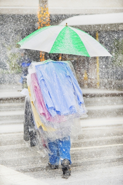 Photograph Mitchell Funk Dry Cleaner Delivery on One Eyeland