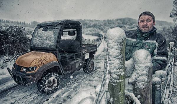 Photograph Nigel Harniman Farmer And Snow on One Eyeland