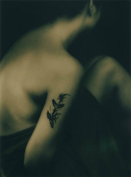 Photograph Jonathan Knowles Female With Tattoo on One Eyeland