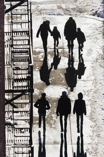 Photograph Mitchell Funk Fire Escapes on One Eyeland