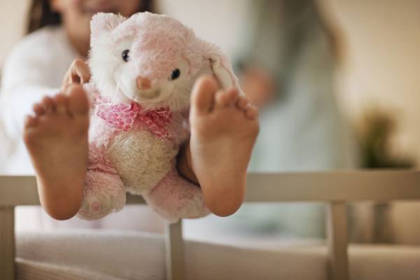 Photograph Jim Erickson Girl With Teddybear On Feet on One Eyeland