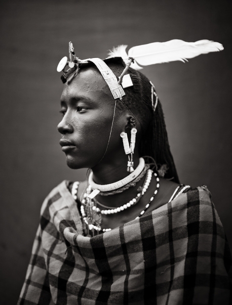 Photograph Andy Mahr Masai Feather on One Eyeland