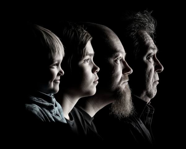 Photograph Petri Damsten Men on One Eyeland
