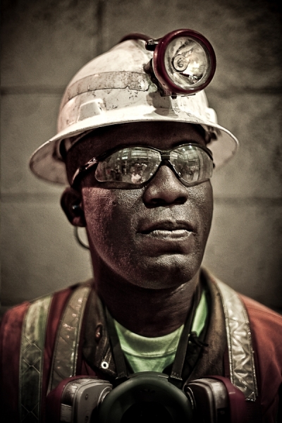 Photograph Andy Mahr Miner on One Eyeland