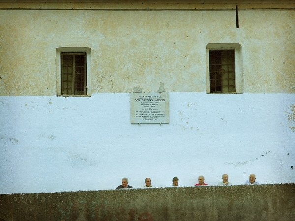 Photograph Jonathan Oakes Pergorola Men on One Eyeland