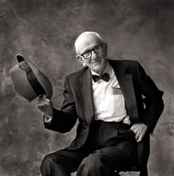 Photograph Jim Erickson Portrait Of An Old Man Taking Off His Hat on One Eyeland