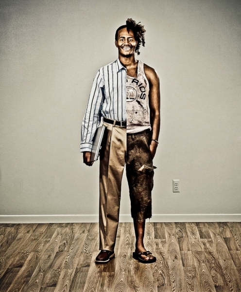 Photograph Don Johnston Split Personality 1 on One Eyeland