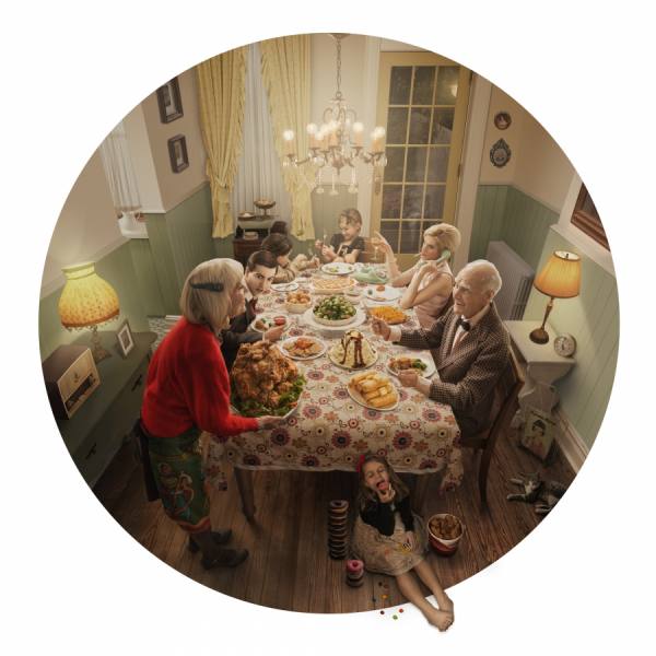 Photograph Daniel Castro Thanksglutton Dinner on One Eyeland