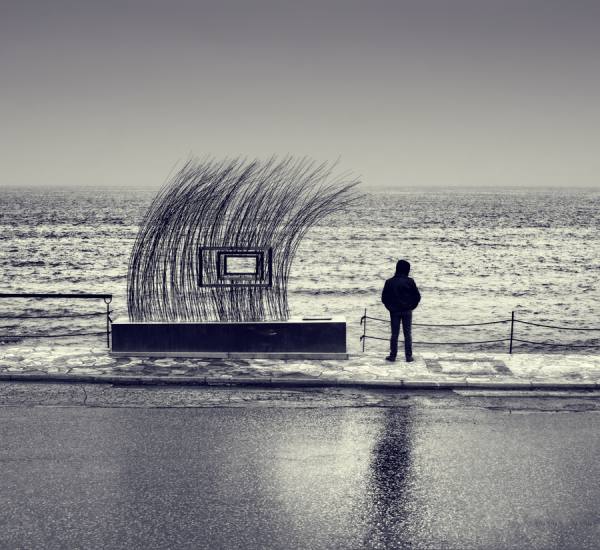 Photograph Eugenia Kyriakopoulou The Man And The Sea on One Eyeland