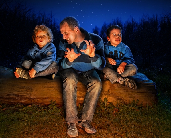 Photograph Adrian Sommeling The Storyteller on One Eyeland