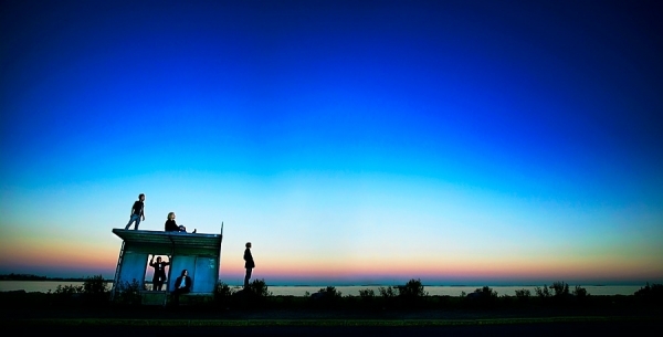 Photograph Elina Moriya Underdogs Bus Stop on One Eyeland