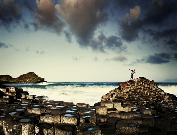 Photograph Craig Easton Visitbritain 2012 Olympics Discus on One Eyeland