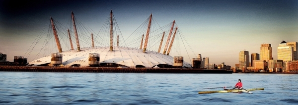Photograph Craig Easton Visitbritain 2012 Olympics Rowing on One Eyeland