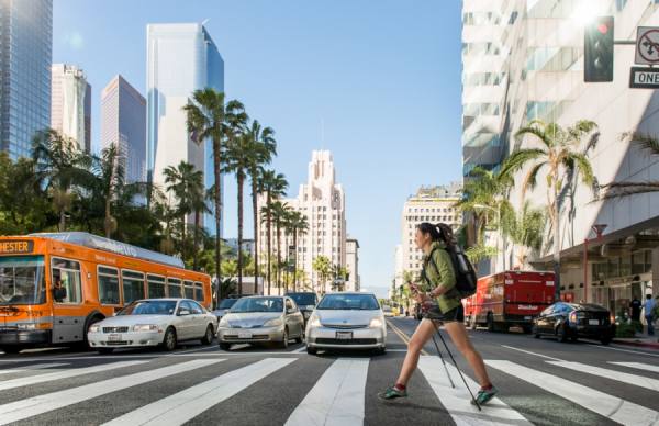 Photograph Kevin Steele Walking In La on One Eyeland