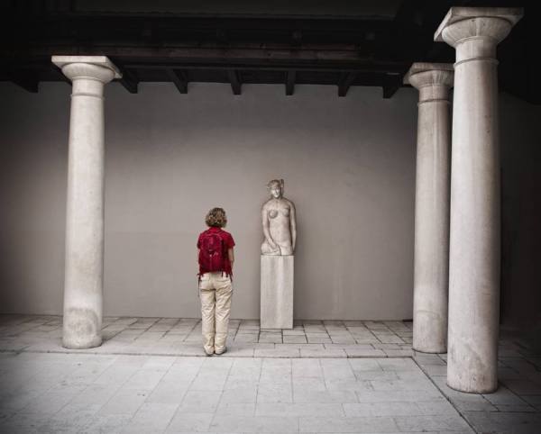 Photograph Eugenia Kyriakopoulou Woman Looking At Woman on One Eyeland