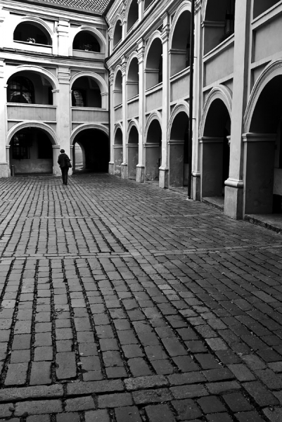 Photograph Eugenia Kyriakopoulou Between Arches on One Eyeland