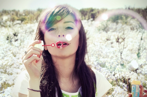Photograph Patricio Mercado Every Time I See Your Bubbly Face. on One Eyeland