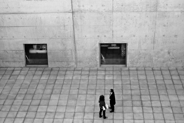 Photograph Eugenia Kyriakopoulou In The Box Office on One Eyeland