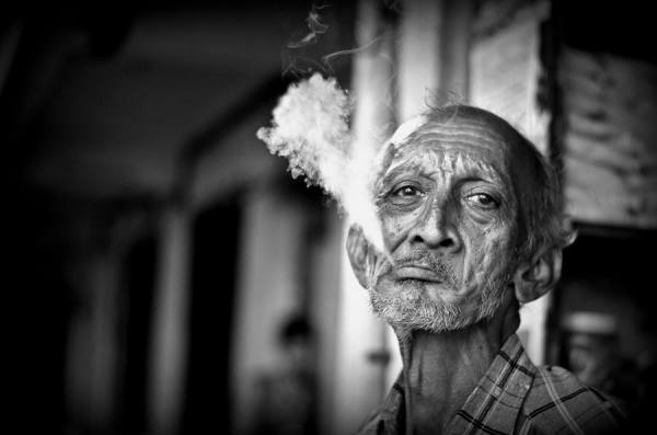 Photograph Uday Tadphale Smoke Bubble on One Eyeland