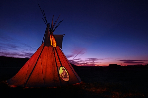 Photograph Federico Modica The Cowboy In The Tent on One Eyeland
