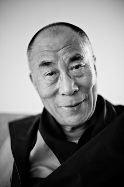 Photograph Claudio Raschella His Holiness The 14th Dalai Lama on One Eyeland