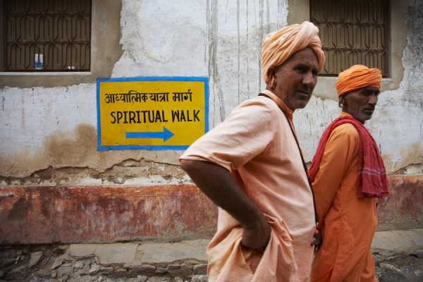 Photograph K Sharad Haksar Spiritual Walk on One Eyeland