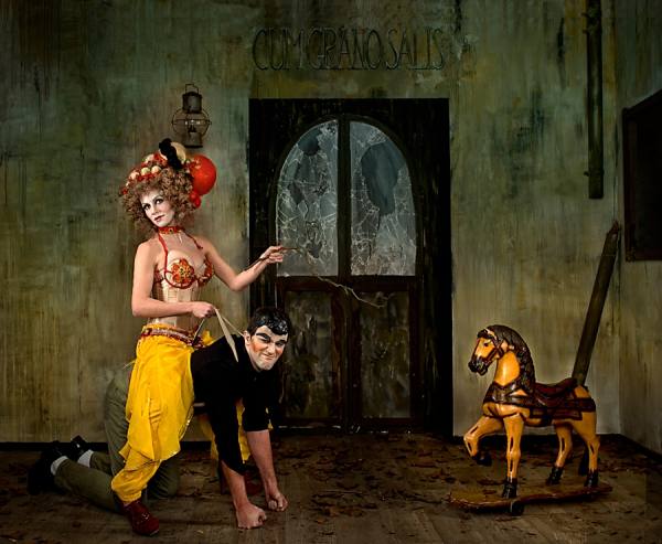 Photograph Peter Kemp Horse Man on One Eyeland