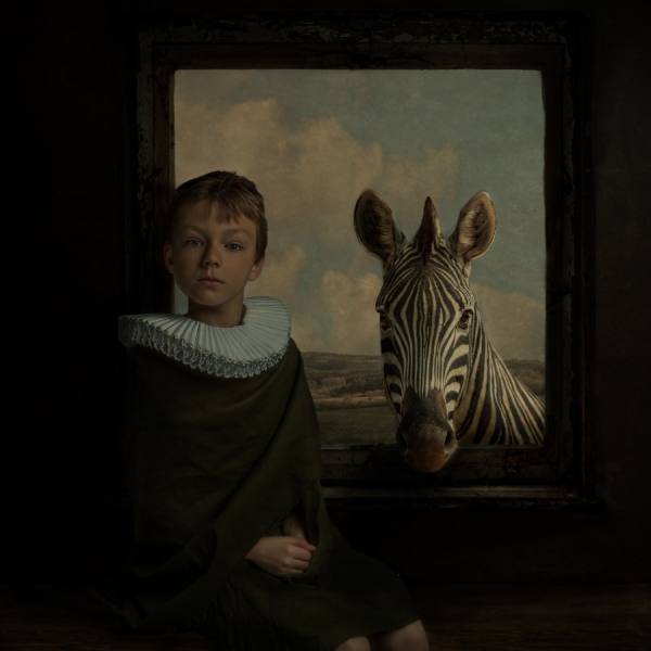 Photograph Gemmy Woud Binnendijk Boy And Stripes on One Eyeland