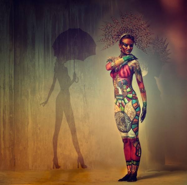 Photograph Peter Kemp Umbrella on One Eyeland