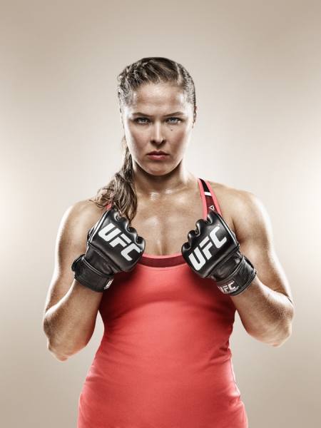 Photograph Andy Mahr Reebok Rhonda Portrait on One Eyeland