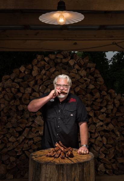Photograph Kremer Johnson Myron Mixon Bbq World Champion on One Eyeland