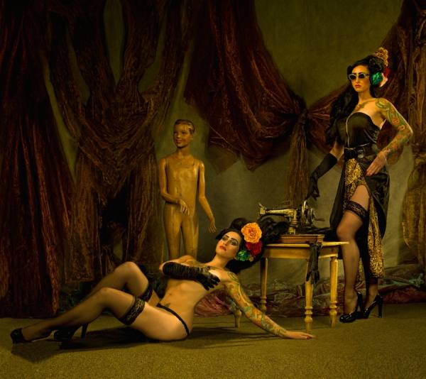 Photograph Peter Kemp Puppet on One Eyeland
