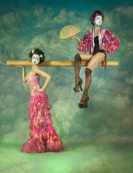 Photograph Peter Kemp Geisha on One Eyeland