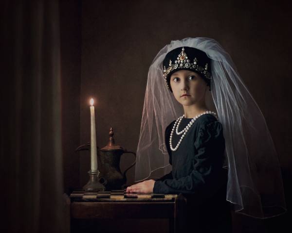 Photograph Danica Sherry Florence Portrait Of A Girl on One Eyeland