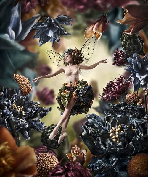 Photograph Keren Dobia Flower Fairy on One Eyeland